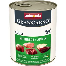 ANIMONDA GRANCARNO ADULT DEER AND APPLE - WET DOG FOOD - 800G