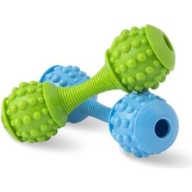 HILTON DENTAL DUMBBELL IN THERMOPLASTIC RUBBER 15 CM - DOG TOY - 1 PIECE