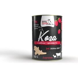 SYTA MICHA KOZA Z MALINAMI I TOPINAMBUREM 400G