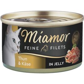 MIAMOR FINE FILLETS IN JELLY TUNA AND CHEESE