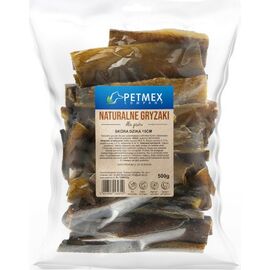 PETMEX SKÓRA DZIKA 15CM - PRZYSMAK DLA PSA - 500G