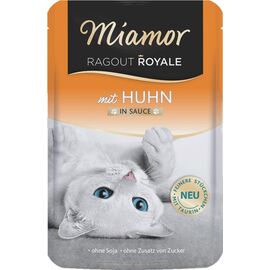 MIAMOR RAGOUT ROYALE CHICKEN IN SAUCE - WET CAT FOOD - 100G