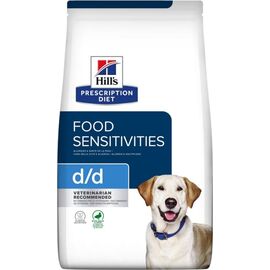 HILL'S PD D/D FOOD SENSITIVITIES, DUCK AND RICE - DRY DOG FOOD - 4KG