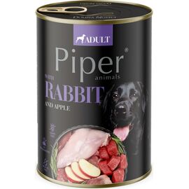 DOLINA NOTECI PIPER ANIMALS RABBIT AND APPLE - WET DOG FOOD - 800G