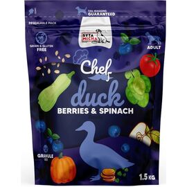 SYTA MICHA CHEF DUCK, BERRIES AND SPINACH - DRY DOG FOOD - 1,5KG