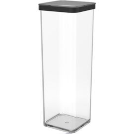 ROTHO POJEMNIK NA PRZYSMAKI KWADRATOWY 2.0L LOFT TRANSPARENTNY/CZARNY