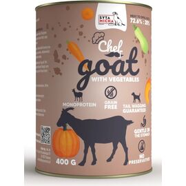 SYTA MICHA CHEF GOAT WITH VEGETABLES - WET DOG FOOD - 400G