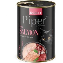 DOLINA NOTECI PIPER ANIMALS WITH SALMON - WET CAT FOOD - 400G