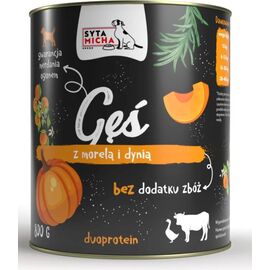 SYTA MICHA GOOSE WITH APRICOTS AND PUMPKIN - WET DOG FOOD - 800G