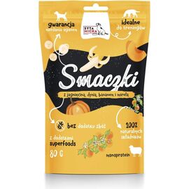 SYTA MICHA TREATS WITH LAMB, PUMPKIN, BANANA AND APRICOT - DOG TREAT - 80G