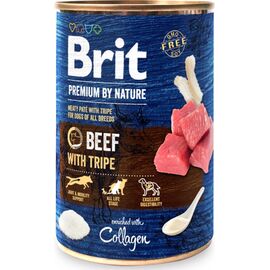 BRIT PREMIUM BY NATURE BEEF WITH TRIPE - WET DOG FOOD - 400 G