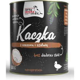 SYTA MICHA DUCK WITH COCONUT AND SAGE - WET DOG FOOD - 800G