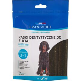 FRANCODEX DENTAL STRIPS M - DOG TREAT - 15