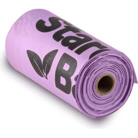 STARCH BAG STARCHBAG BIO COMPOSTABLE POOP BAGS LILAC – 1X15 PCS