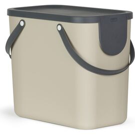 ROTHO POJEMNIK DO SEGREGACJI ODPADÓW 25L ALBULA CAPPUCCINO