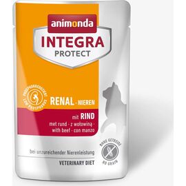 ANIMONDA INTEGRA PROTECT RENAL NIEREN WITH BEEF - WET FOOD FOR CATS - 85G