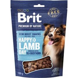 BRIT PREMIUM DOG SNACK LAMB WITH SEABUCKTHORN – DOG TREAT – 180 G
