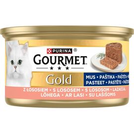 PURINA NESTLE PURINA GOURMET GOLD MOUSSE WITH SALMON - WET CAT FOOD - 85G
