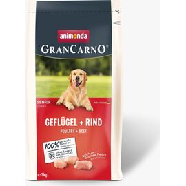ANIMONDA GRAN CARNO SENIOR POULTRY WITH BEEF - DRY DOG ​​FOOD - 1 KG