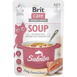BRIT CARE SOUP SALMON - SOUP FOR CAT - 75G