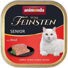 ANIMONDA VOM FEINSTEN SENIOR BEEF - WET CAT FOOD - 100G