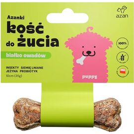 BRIT AZANKI BONE WITH INSECTS AND PROBIOTIC PUPPY – DOG TREAT – 10 CM
