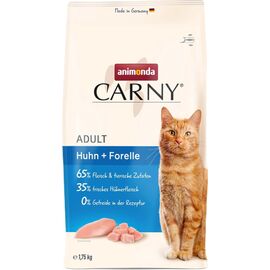 ANIMONDA CARNY ADULT CHICKEN WITH TROUT - DRY CAT FOOD - 1,75KG