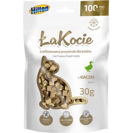 HILTON ŁAKOCIE FREEZE DRIED DUCK - CAT TREATS - 30G