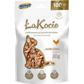 HILTON ŁAKOCIE FREEZE DRIED CHICKEN - CAT TREATS - 30G