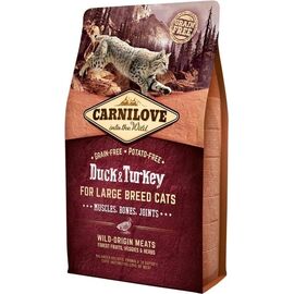 CARNILOVE CAT DUCK & TURKEY FOR LARGE BREED 2KG