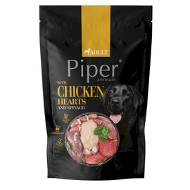 DOLINA NOTECI PIPER ANIMALS WITH CHICKEN HEARTS AND SPINACH - WET DOG FOOD - 500G