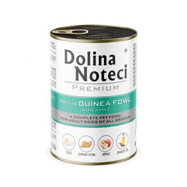 DOLINA NOTECI PREMIUM RICH IN GUINEA FOWL WITH APPLE - WET DOG FOOD - 400G