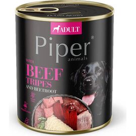 DOLINA NOTECI PIPER ANIMALS WITH BEEF STOMACH - WET DOG FOOD - 800G