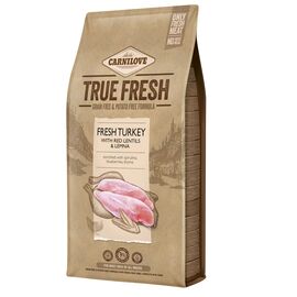 CARNILOVE TRUE FRESH DOG ADULT TURKEY WITH RED LENTILS AND LEMNA - DRY DOG FOOD - 11,4KG