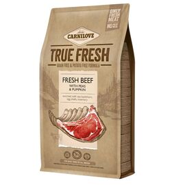 CARNILOVE TRUE FRESH DOG ADULT BEEF WITH PEAS AND PUMPKIN - DRY DOG FOOD - 11,4KG