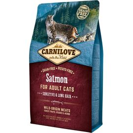 CARNILOVE CAT SALMON SENSITIVE&LONG HAIR 6KG