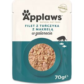 APPLAWS TUNA FILLET WITH MACKEREL IN JELLY - WET CAT FOOD - 70G