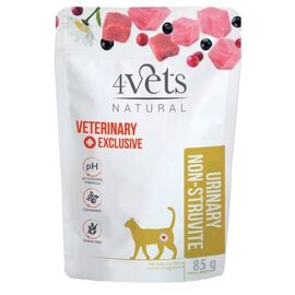 4VETS NATURAL URINARY NON-STRUVITE - WET CAT FOOD - 85G