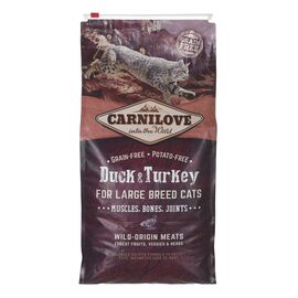 CARNILOVE DUCK&TURKEY LARGE BREED DRY CAT FOOD - 6 KG