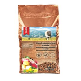 O'CANIS PREMIUM LAMB WITH MILLET, POTATOES, AND RED BEETROOT - DRY DOG FOOD - 12KG