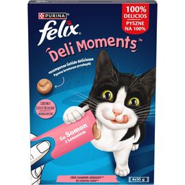 PURINA NESTLE PURINA FELIX DELI MOMENTS SALMON - CAT TREATS - 4X10G