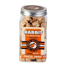 JOHN DOG KIWI WALKER FREEZE-DRIED TREATS RABBIT - TREAT FOR DOG AND CAT - 75G