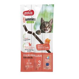 ZOLUX YUMMIES SALMON WITH TROUT - CAT TREATS - 3X5G