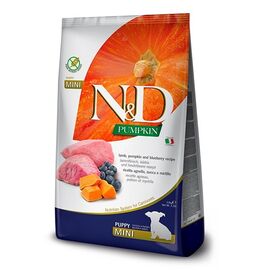 FARMINA PUMPKIN N&D LAMB & BLUEBERRY PUPPY MINI - DRY DOG FOOD - 100G