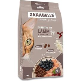 BOSCH SANABELLE SENSITIVE WITH LAMB - DRY CAT FOOD - 2KG