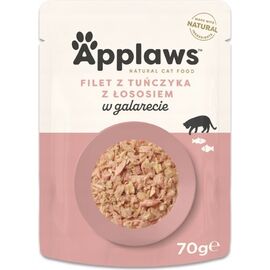 APPLAWS CAT TUNA AND SALMON IN JELLY 70G