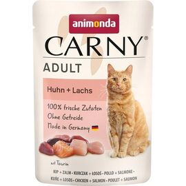ANIMONDA CARNY ADULT CHICKEN AND SALMON - WET CAT FOOD - 85G