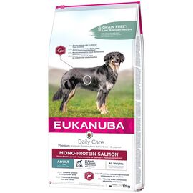 EUKANUBA DAILY CARE ADULT MONO PROTEIN SALMON - DRY DOG FOOD - 12 KG