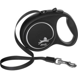 FLEXI BLACK DESIGN M 5 M DOG RETRACTABLE LEAD