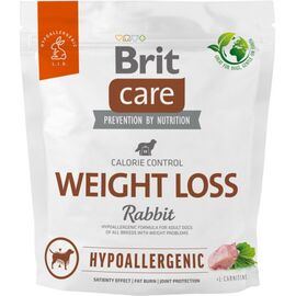 BRIT CARE HYPOALLERGENIC ADULT WEIGHT LOSS RABBIT - DRY DOG FOOD - 1 KG
